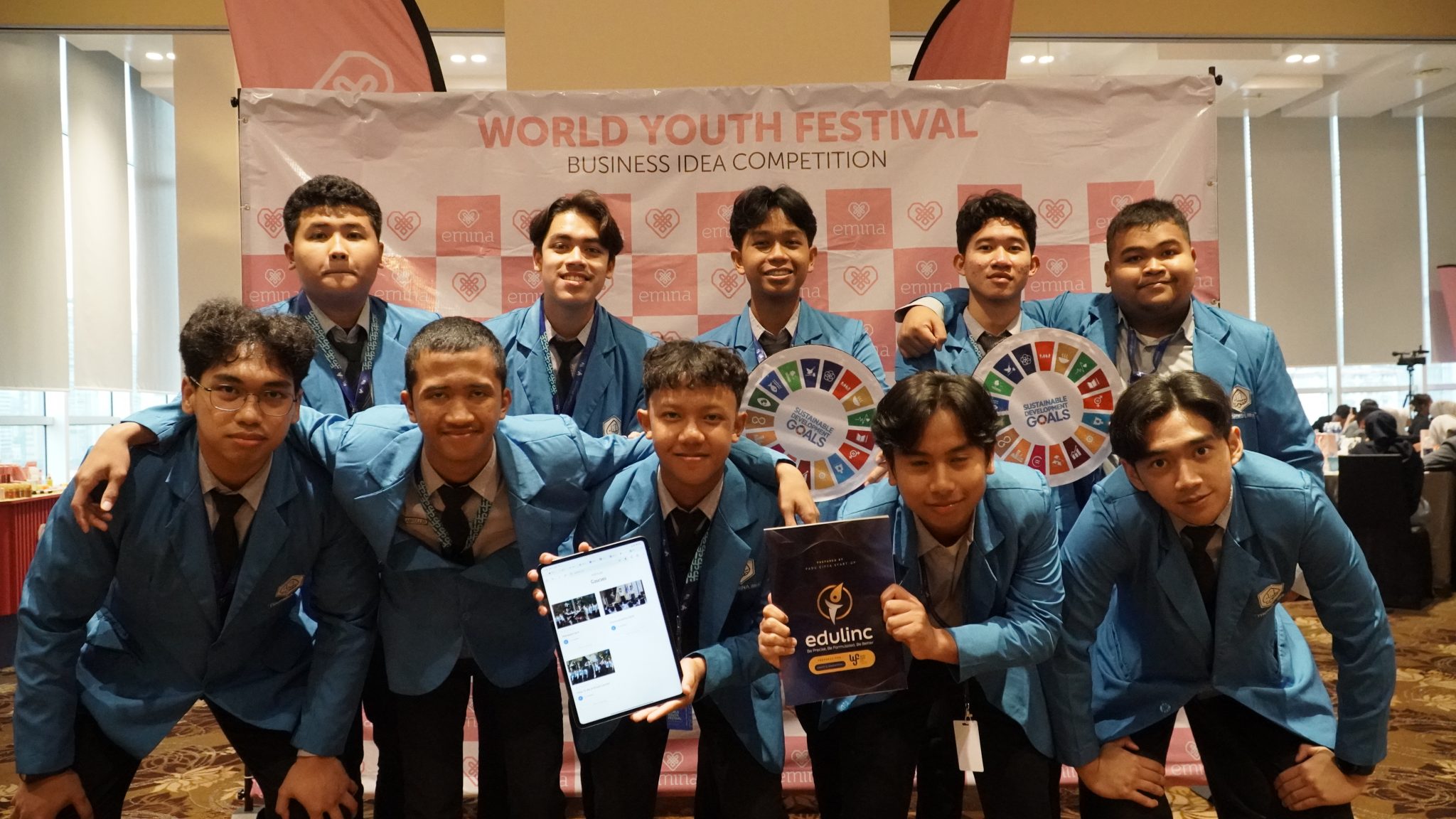 Youth Break the Boundaries Foundation and Emina Cosmetics Unite to Foster Creative Youth at World Youth Festival 2024